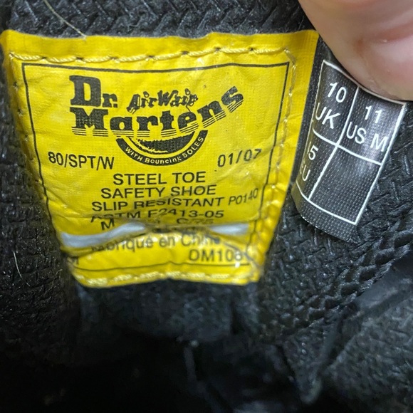 Dr. Martens Industrial Steel Toe Work Boots 8855 - Picture 10 of 11